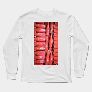 Pet Nat - Shiraz  - Adelaide Hills Wine Region - Fleurieu Peninsula - by South Australian artist Avril Thomas Long Sleeve T-Shirt